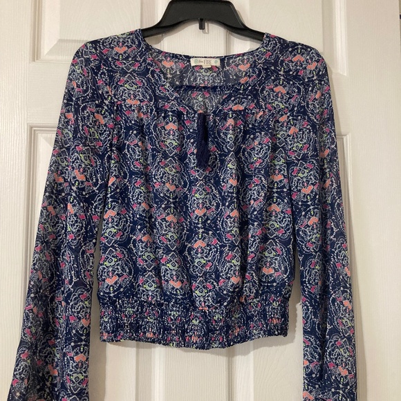 love, Fire Tops - Love, Fire long sleeve blouse